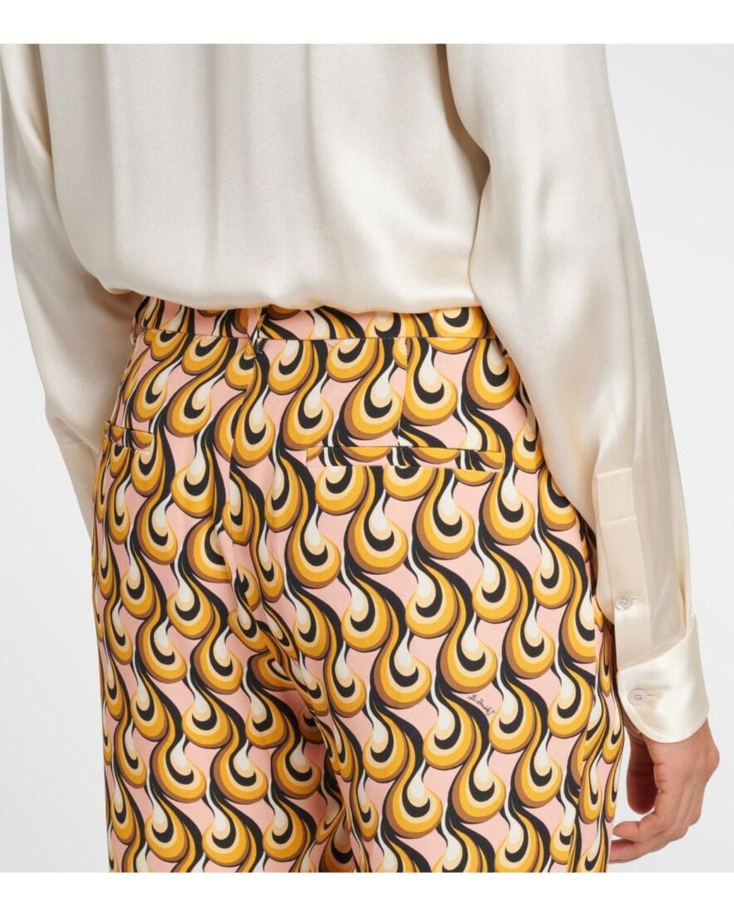 LaDoubleJ Metallic 24/7 Straight Pants