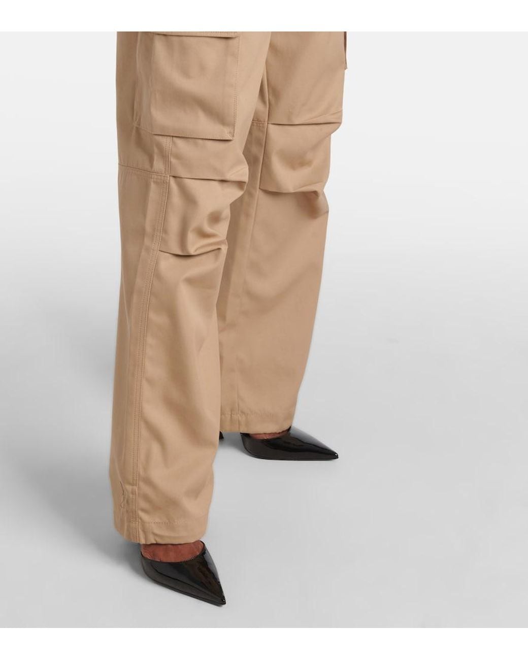 Coperni Natural Cotton Cargo Pants