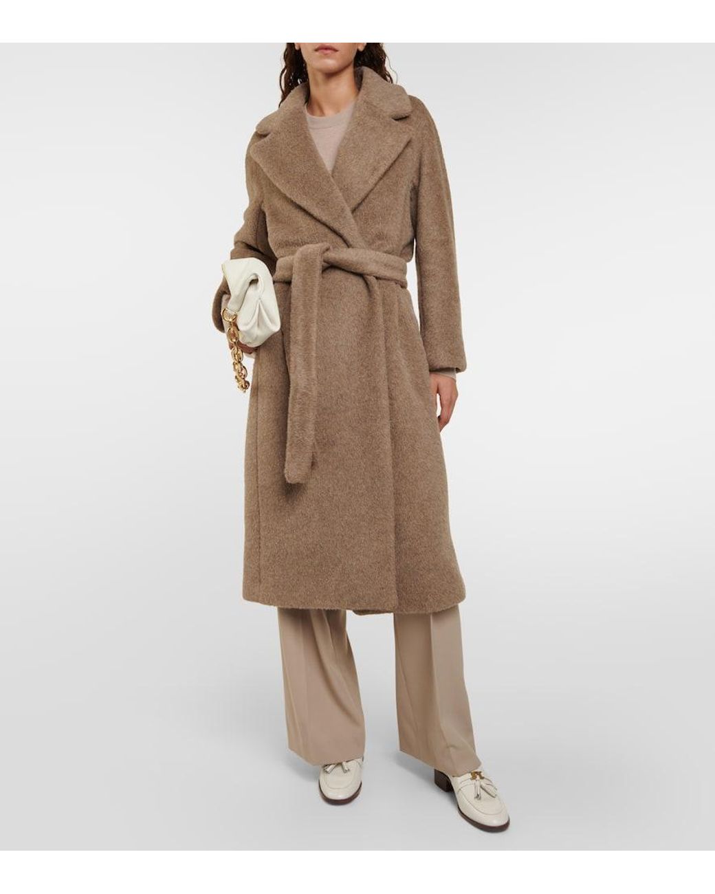 max-mara-brown-Zucchero-Wool- 