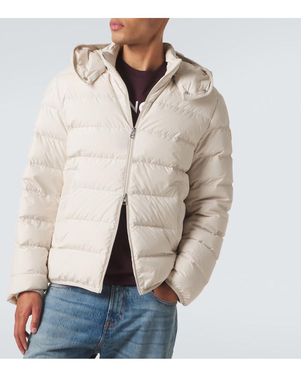 Moncler Natural Montbrocq Down Jacket for men