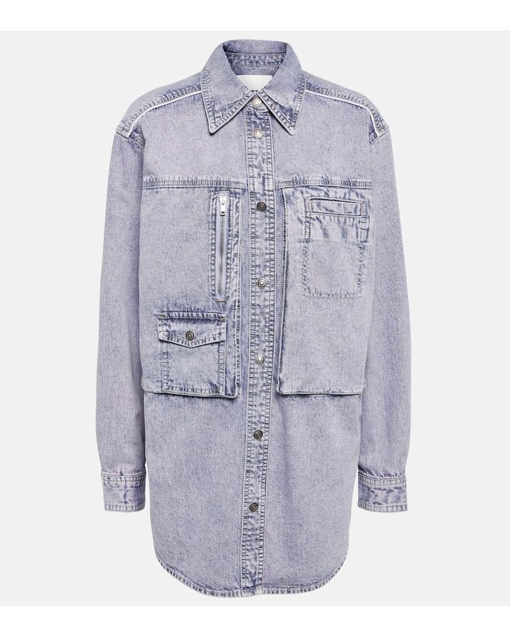 Isabel Marant Blue Pearl Denim Jacket