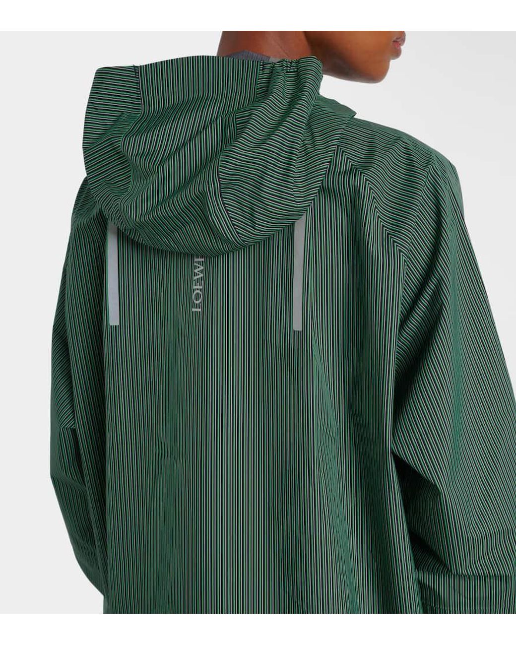 Loewe Green X On Storm Anorak Jacket