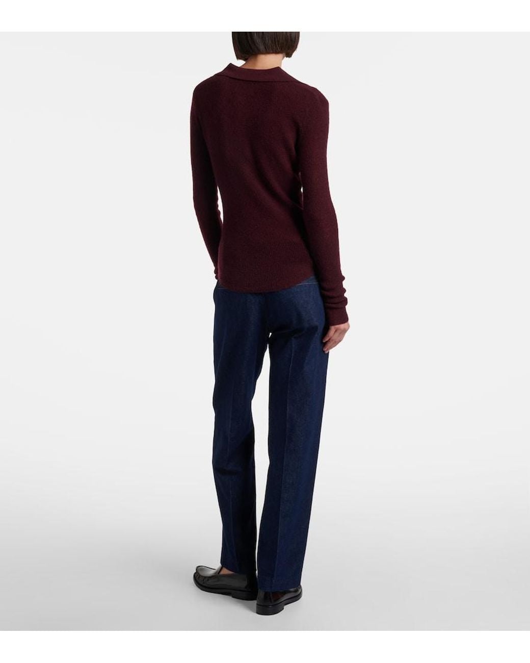 Citizens of Humanity Purple Simone Wool And Cashmere Sweater