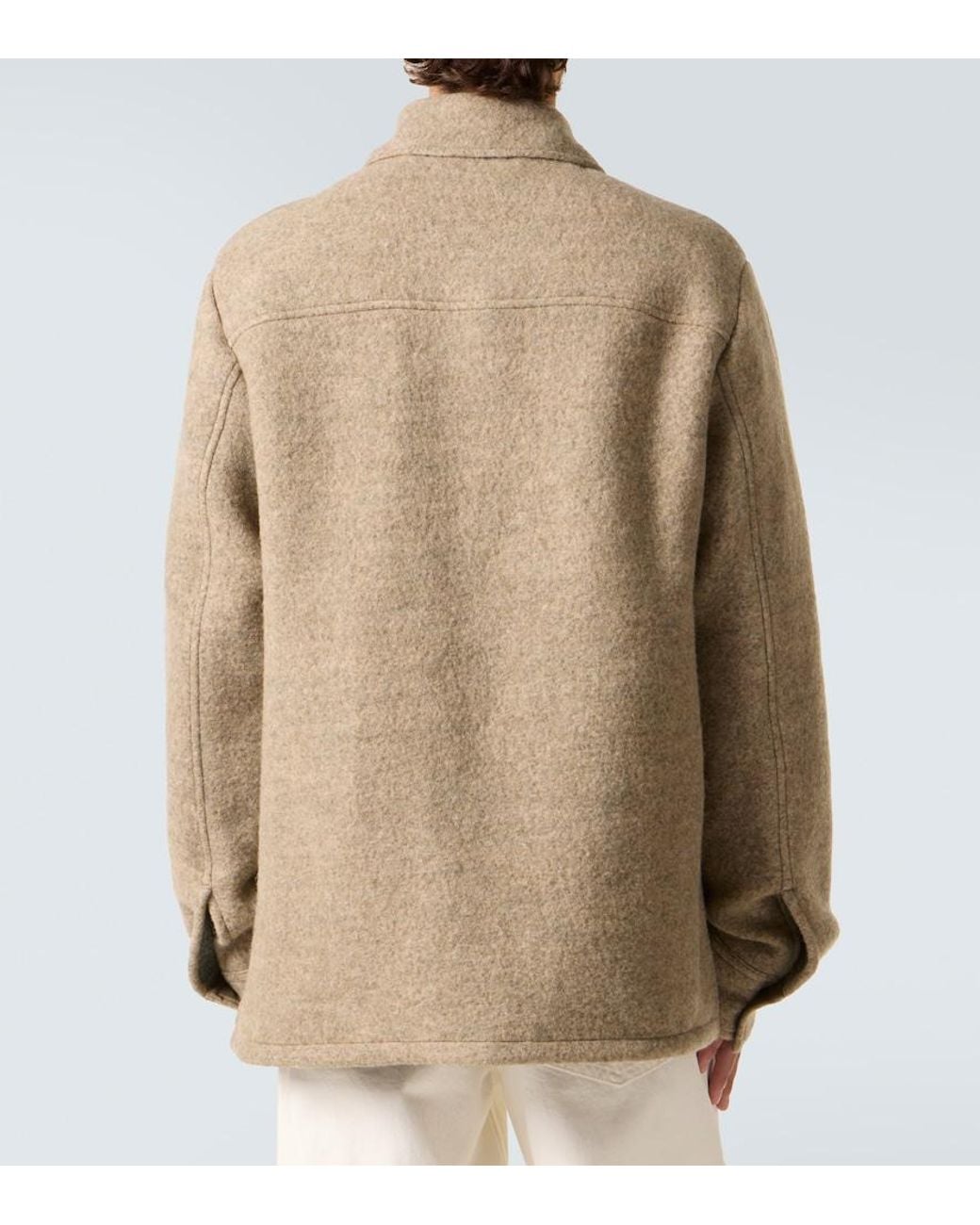 Jil Sander Natural Wool-Blend Blouson for men
