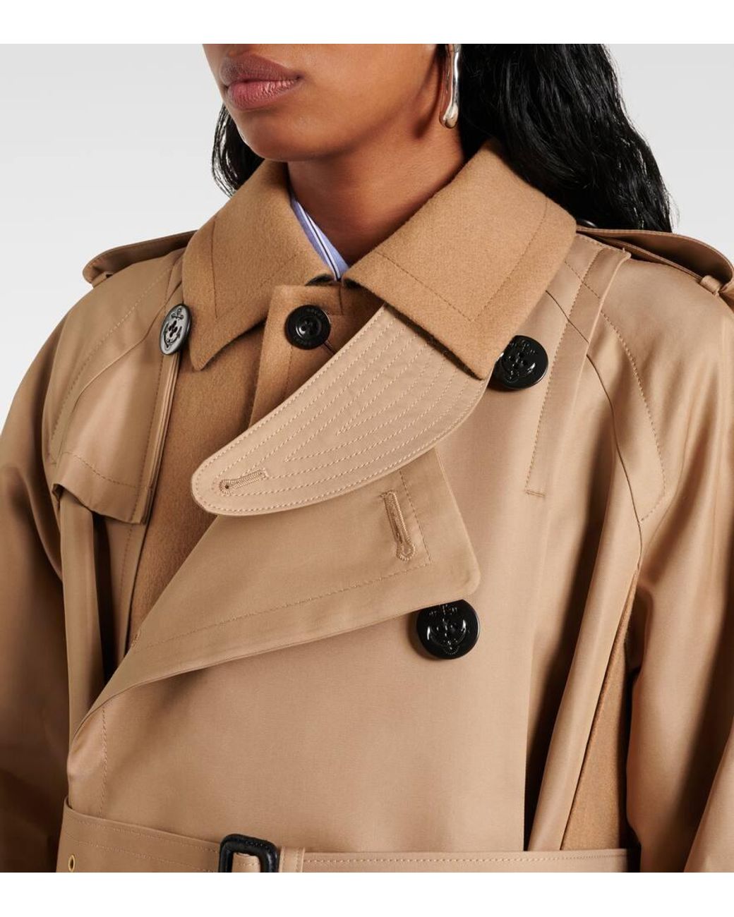 国内より1WEEK【sacai】Cotton Gabardine Coat 国内より1WEEK【sacai】Cotton Gabardine Coat (sacai/トレンチ