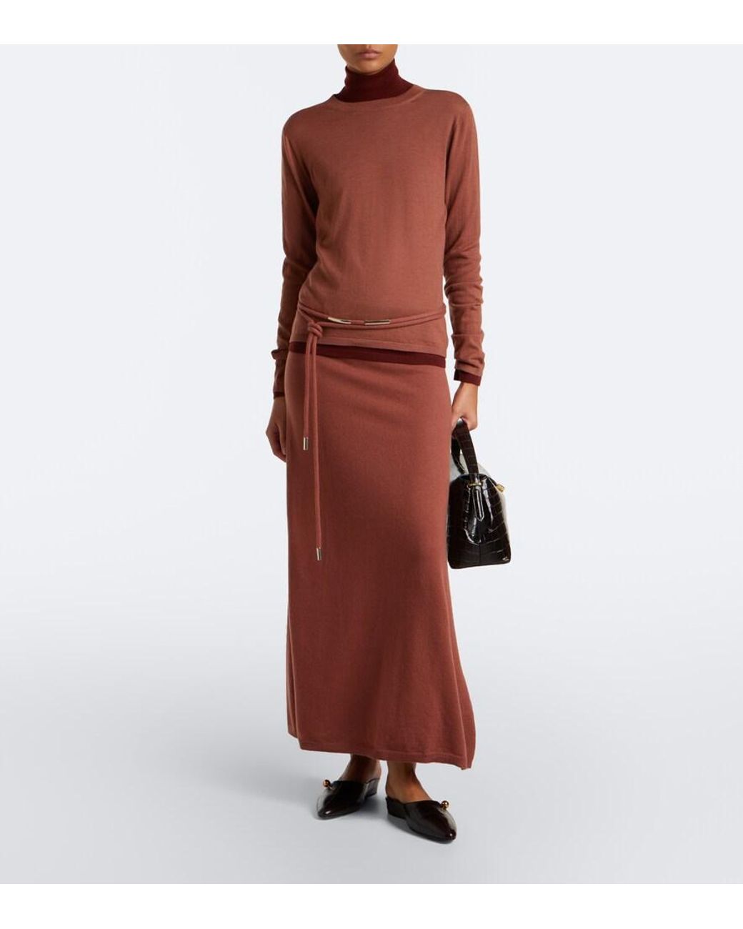 Max Mara Brown Cashmere Sweater