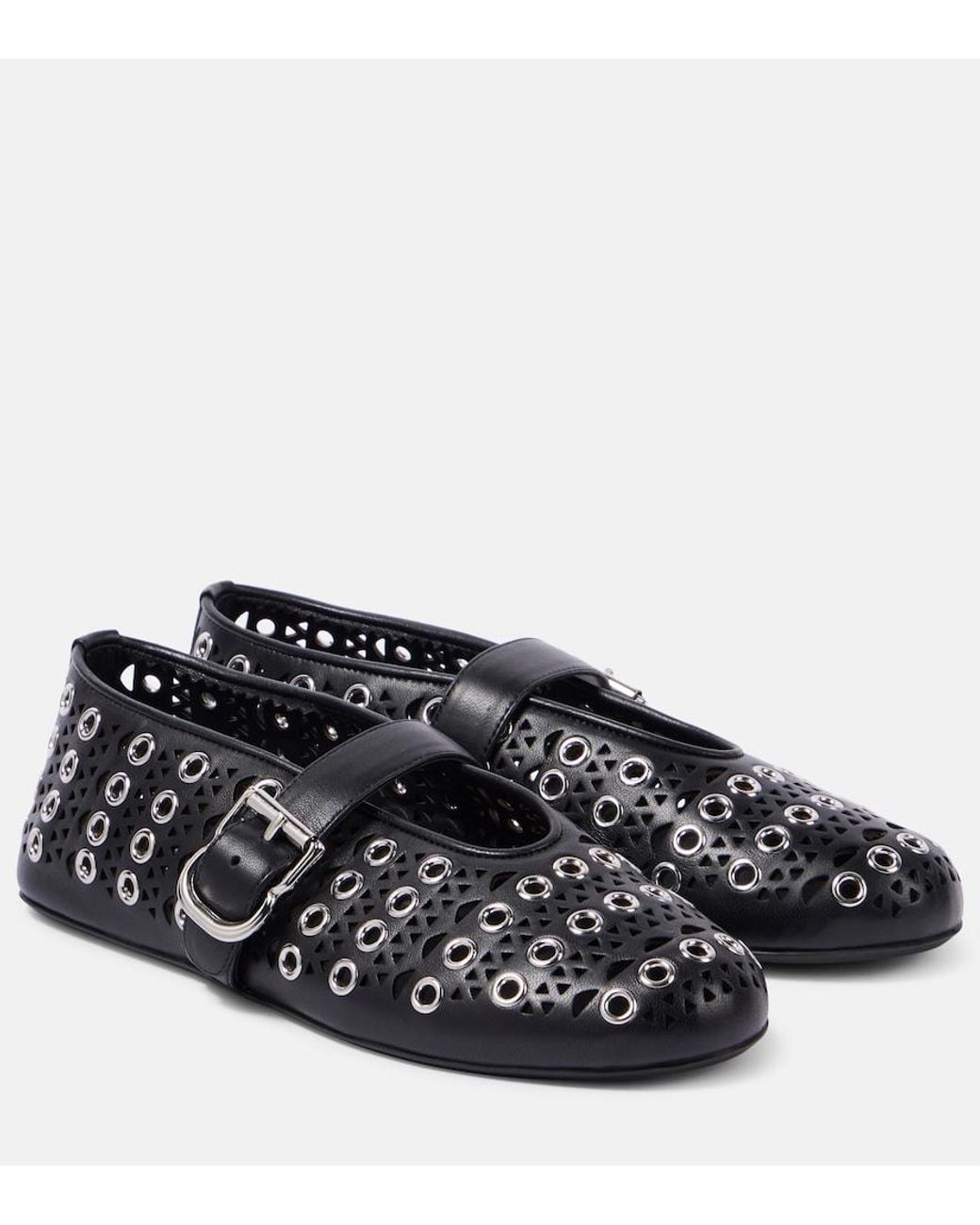 Alaïa Black Ballet Flat