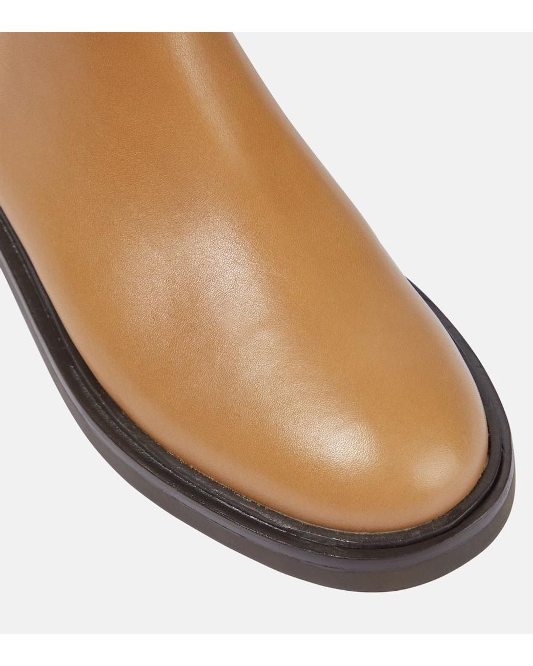 【Tory Burch】 Embossedレザー Chelseaブーツ Tory Burch Embossed leather Chelsea boots Tory Burch