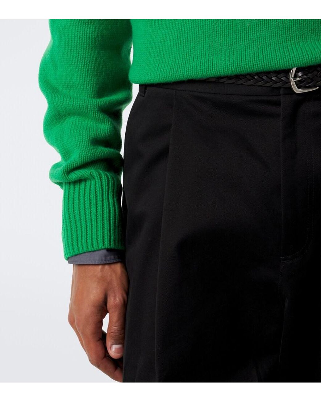 Studio Nicholson Green Miska Wool Sweater for men