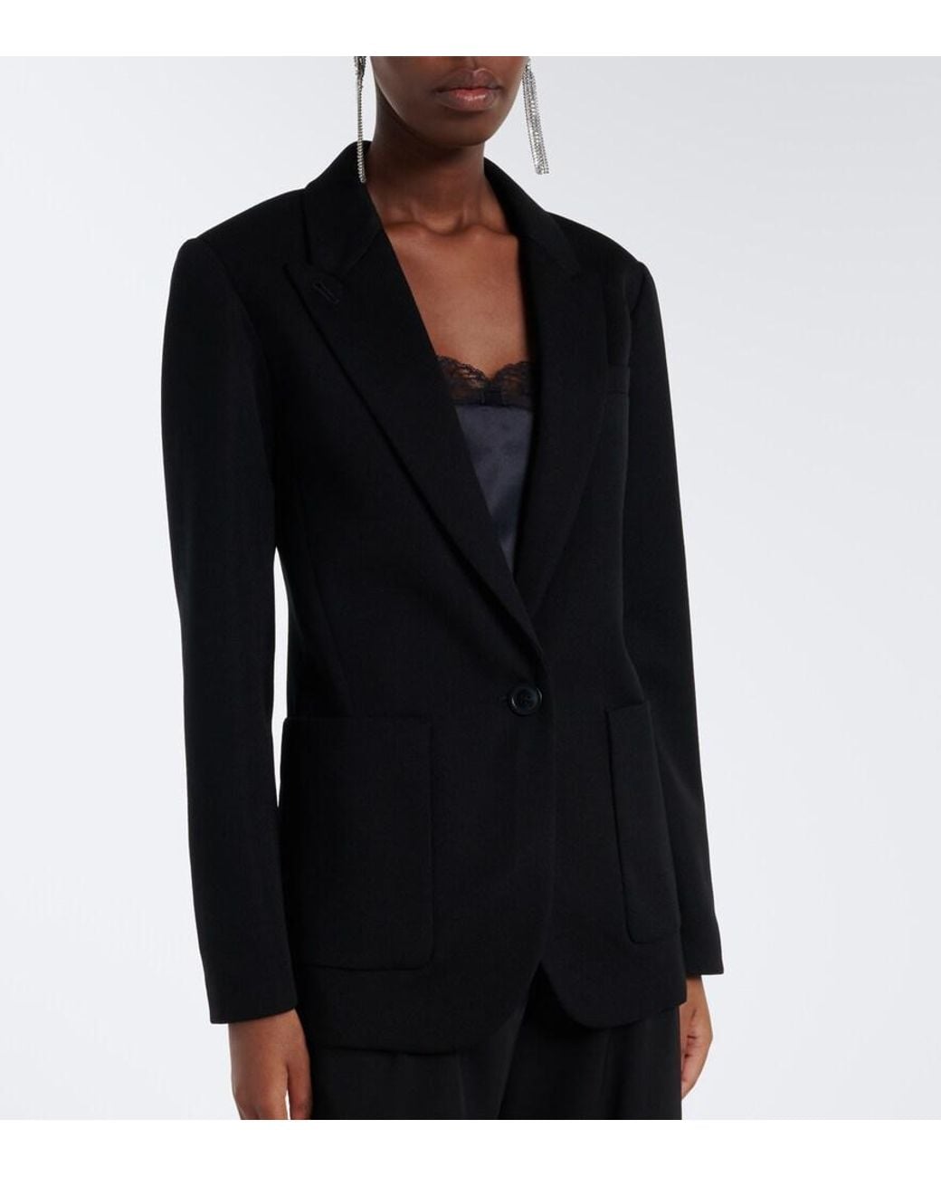 Isabel Marant Black Pomili Virgin Wool Blazer