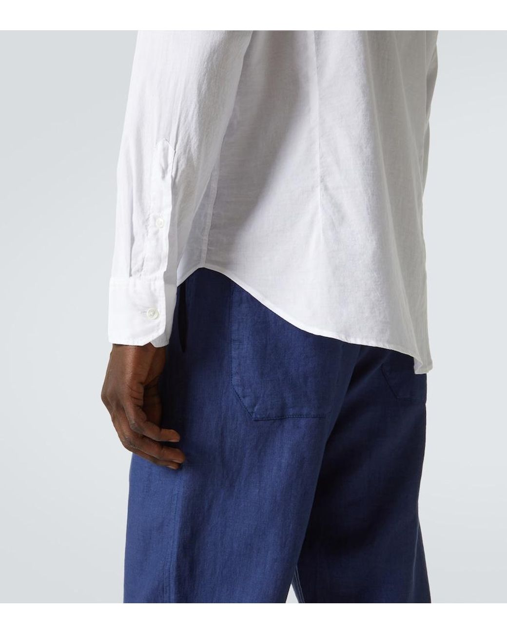 Camicia di Fedeli in White da Uomo