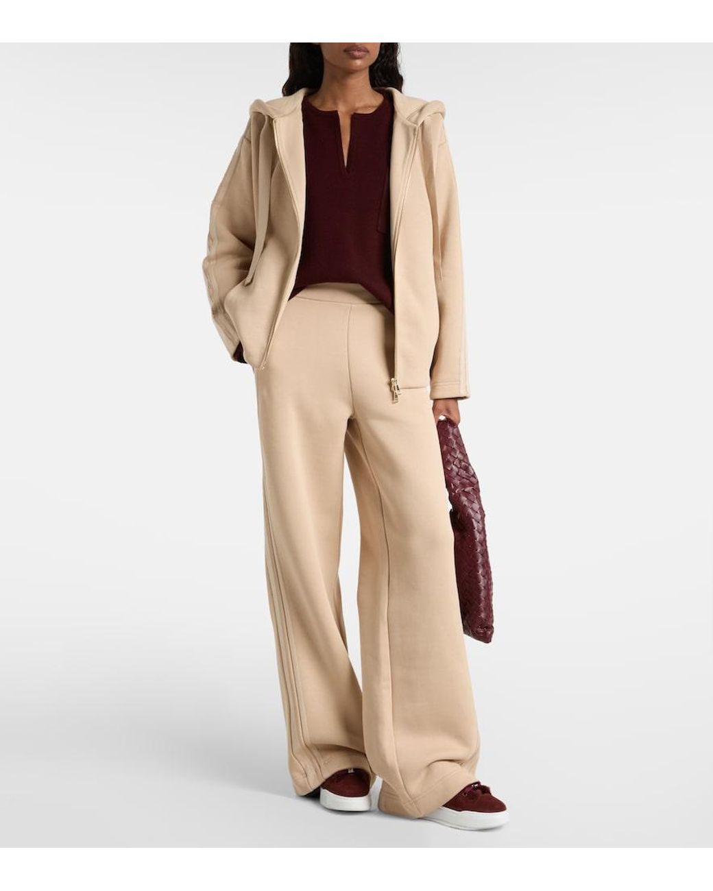 Max Mara Natural Omelia Cotton Sweatshirt