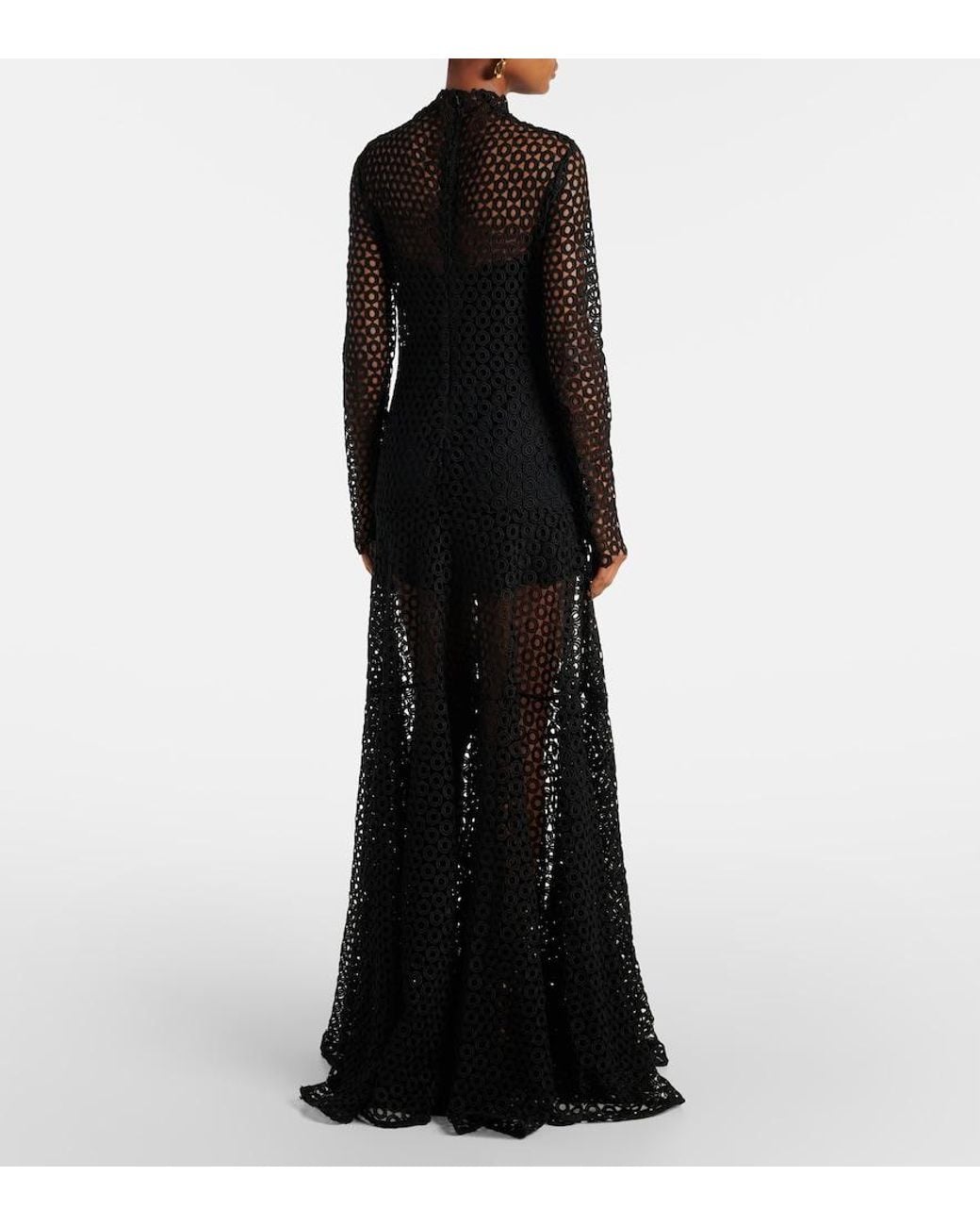 Robe En Macrame David Koma en coloris Black
