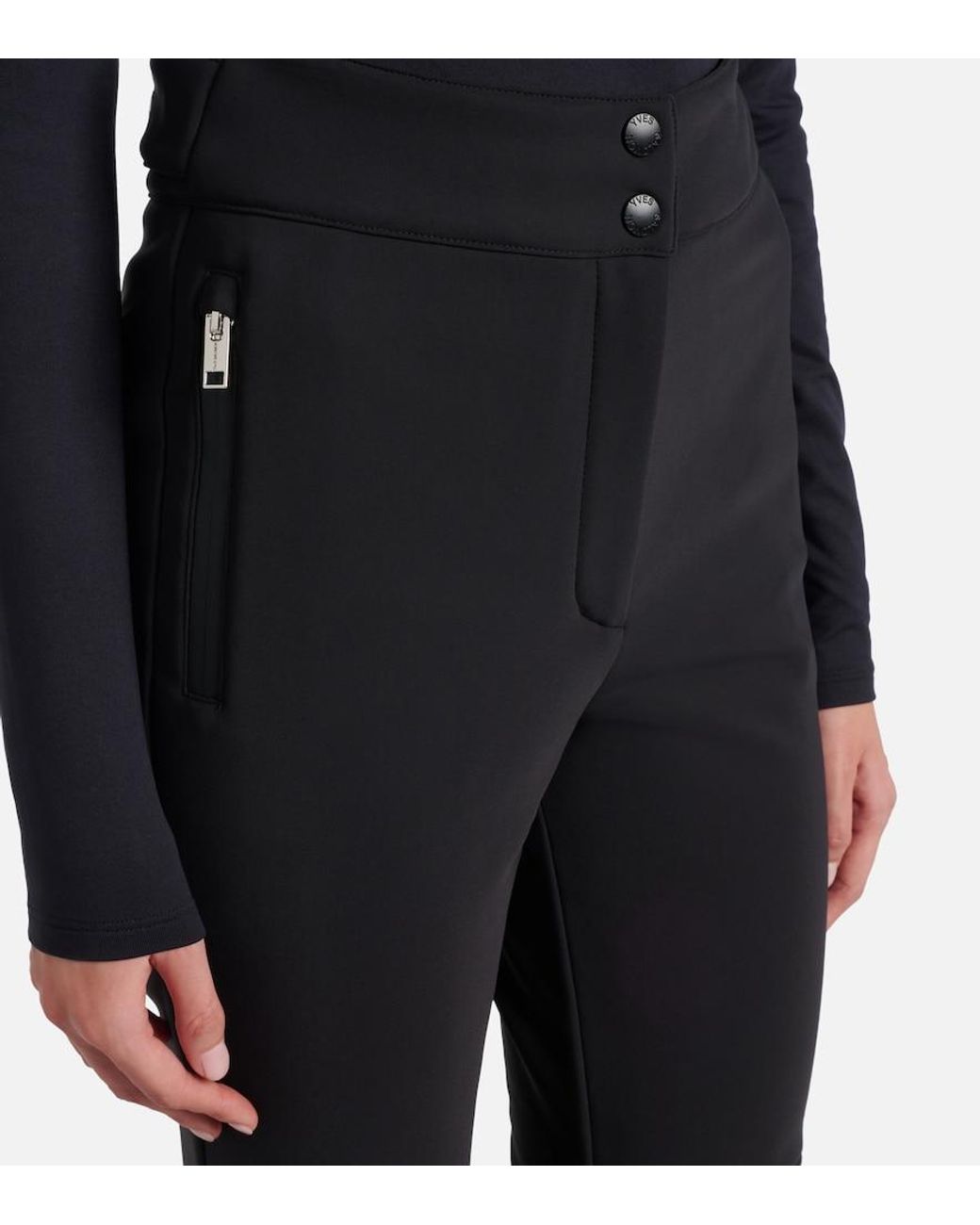 Yves Salomon Blue Flared Ski Pants