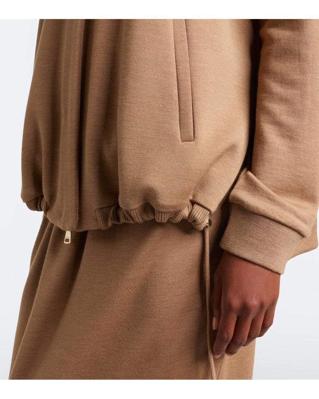 Max Mara Natural Virgin Wool Vest