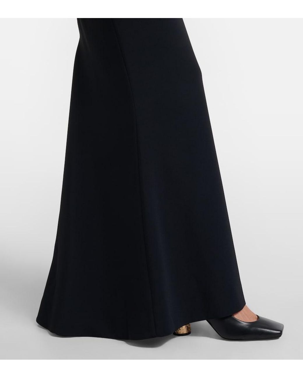 Givenchy Black High-Rise Maxi Skirt
