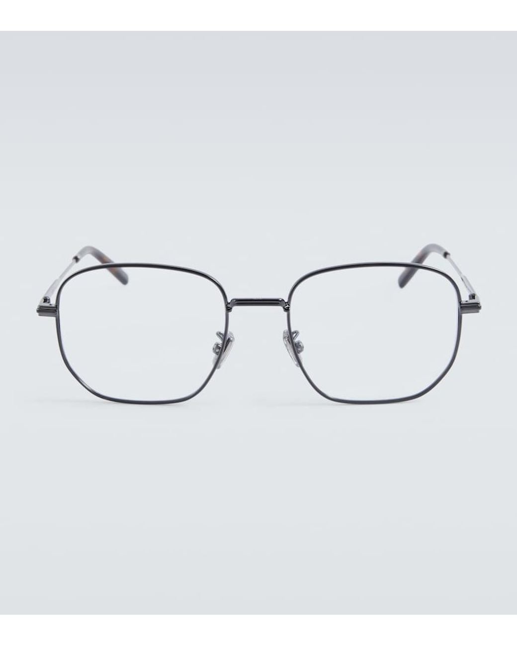 Dior Metallic Diorblacksuito S19U Square Glasses for men