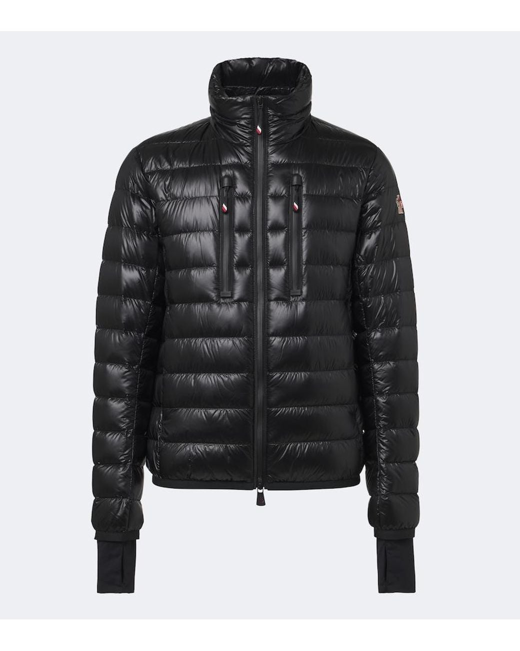Moncler Black Hers Down-Paneled Ski Jacket for men