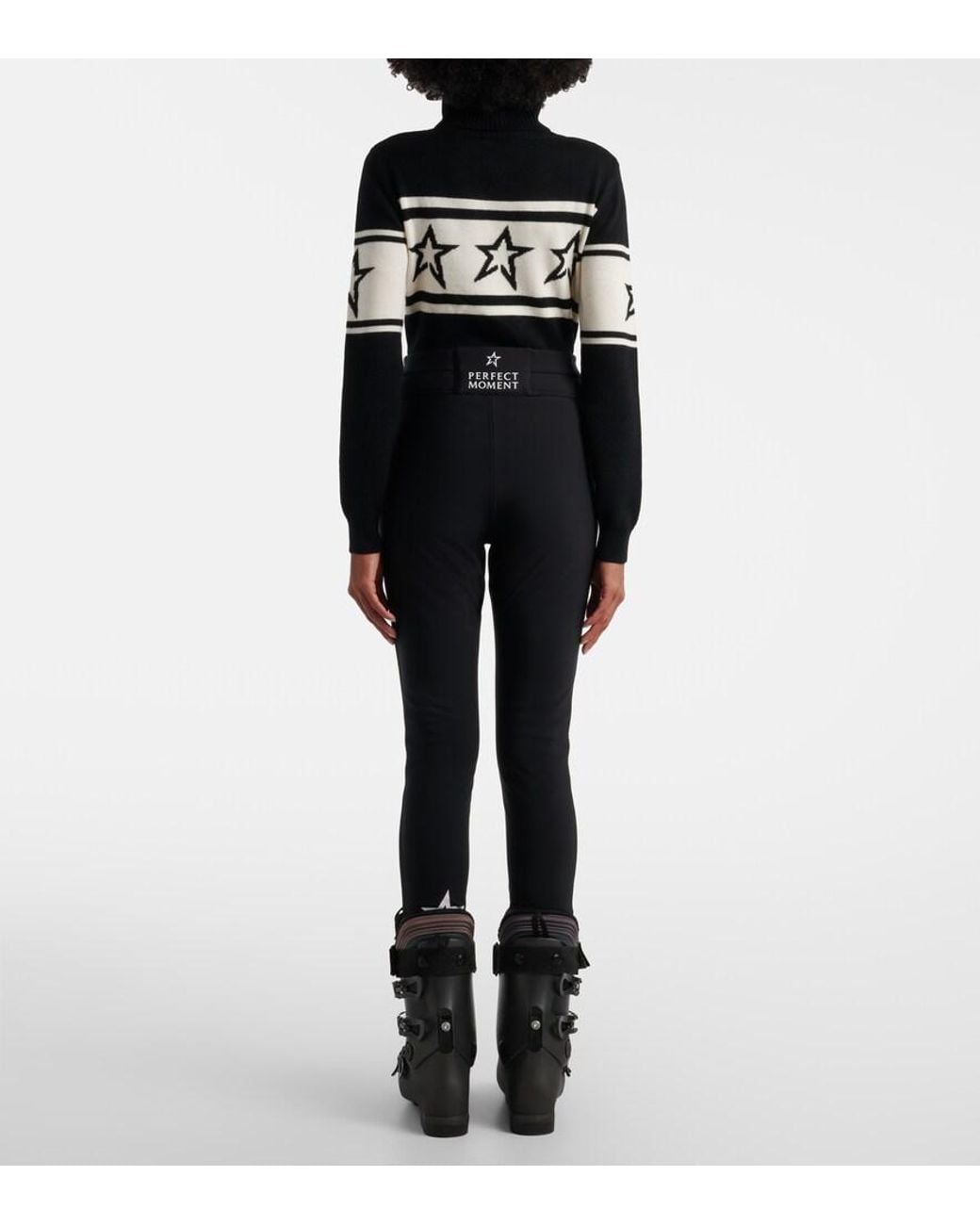 Perfect Moment Blue Aurora Slim Ski Pants