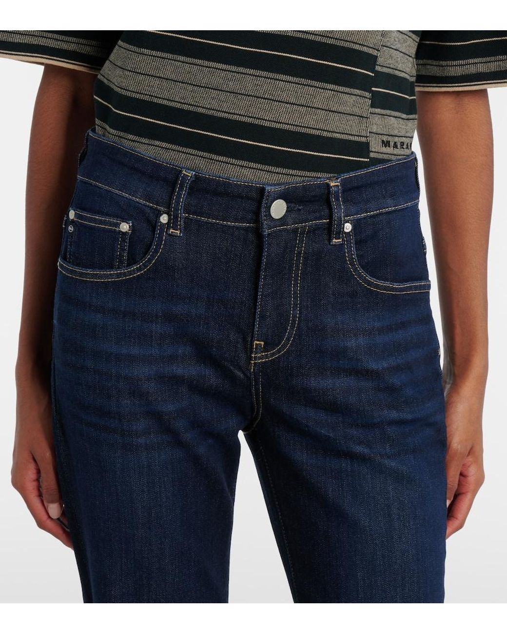 AG Jeans Blue Sophie Bootcut Jeans