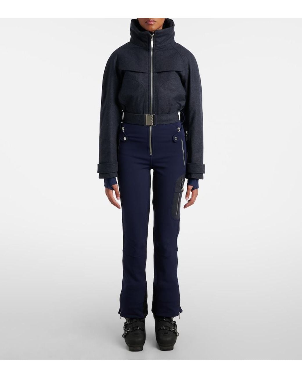 CORDOVA Blue Eiger Wool-Blend Ski Suit