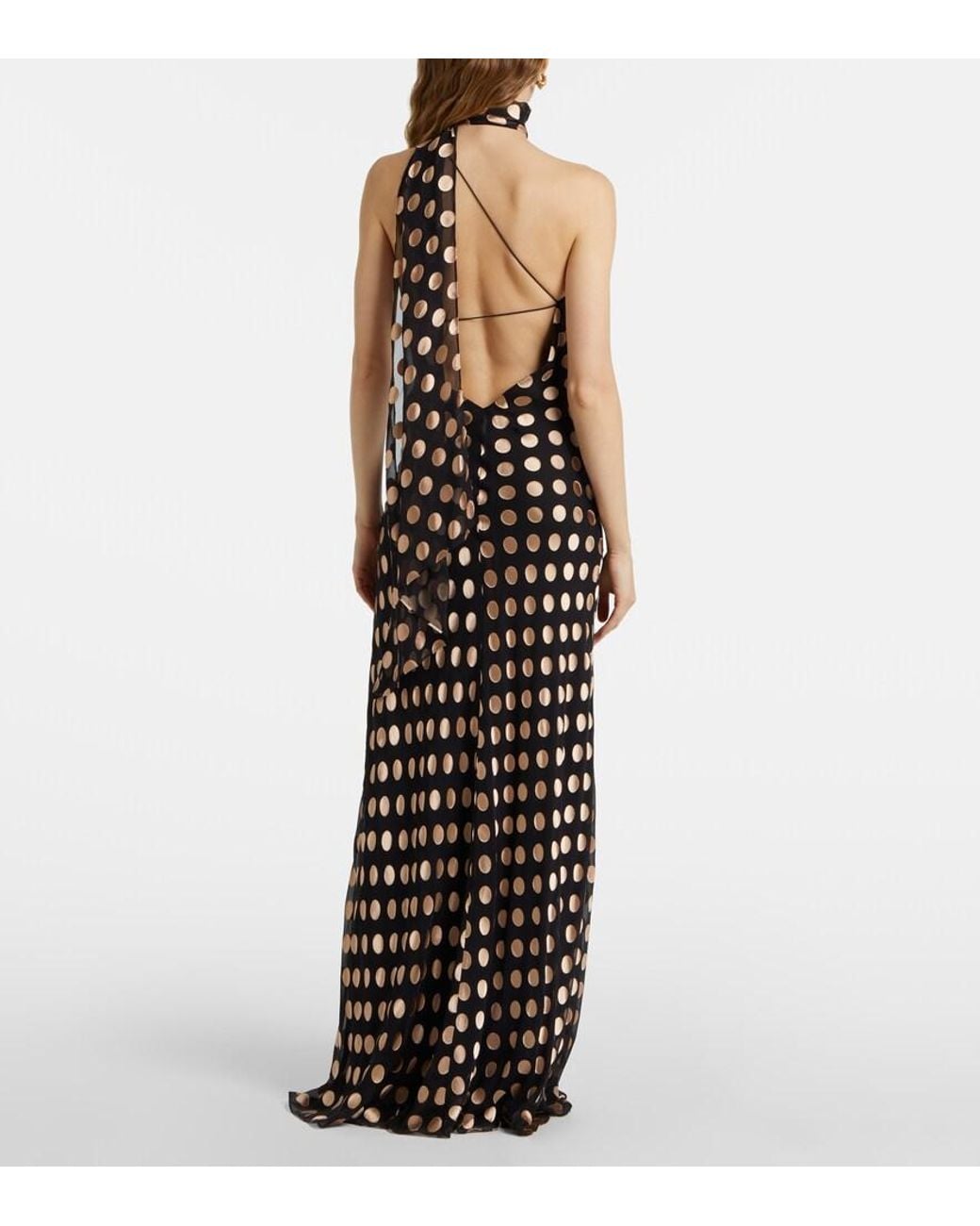 Alexandra Miro White Ava One-Shoulder Maxi Dress