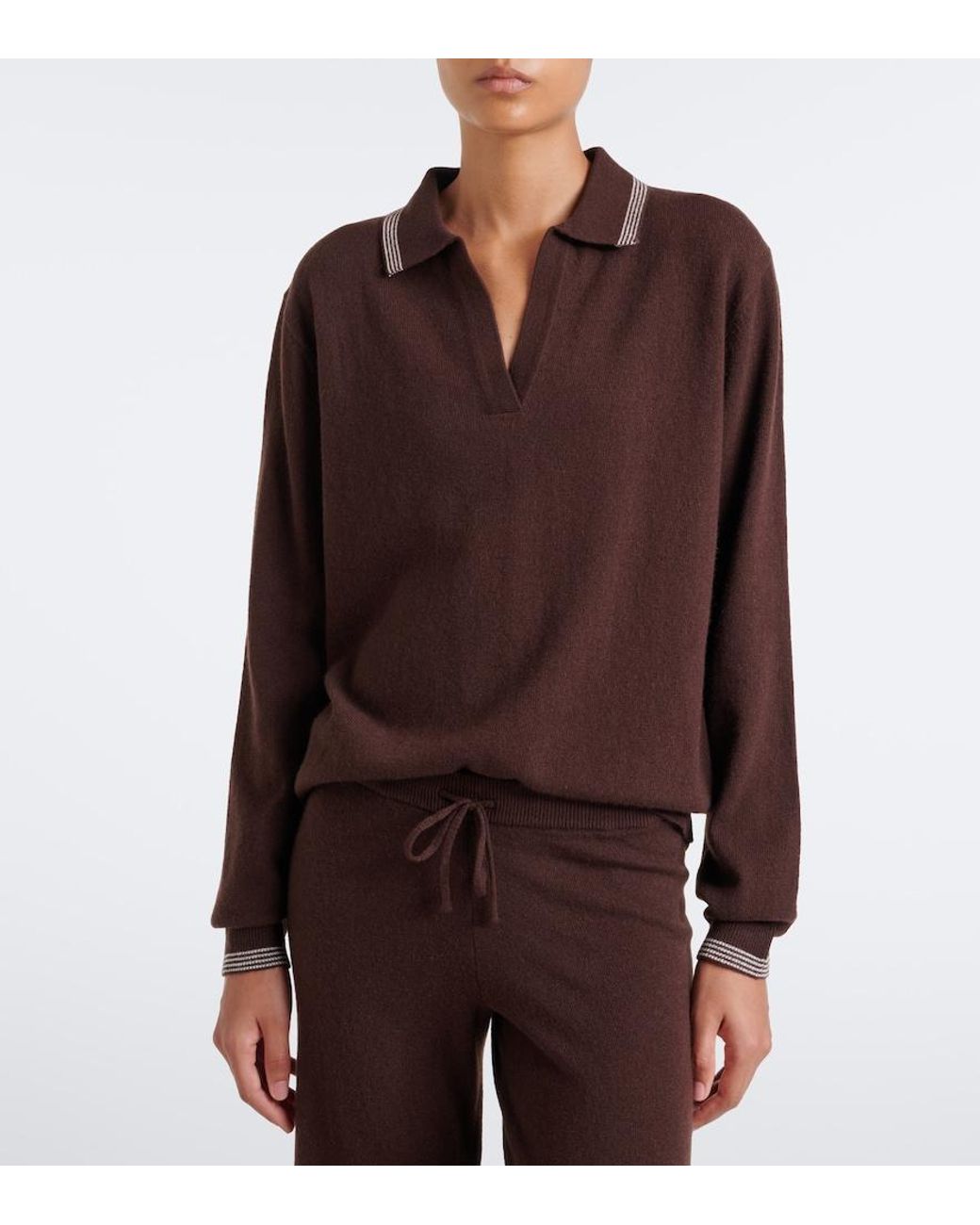 Pullover Polo Coco Luna di The Upside in Brown