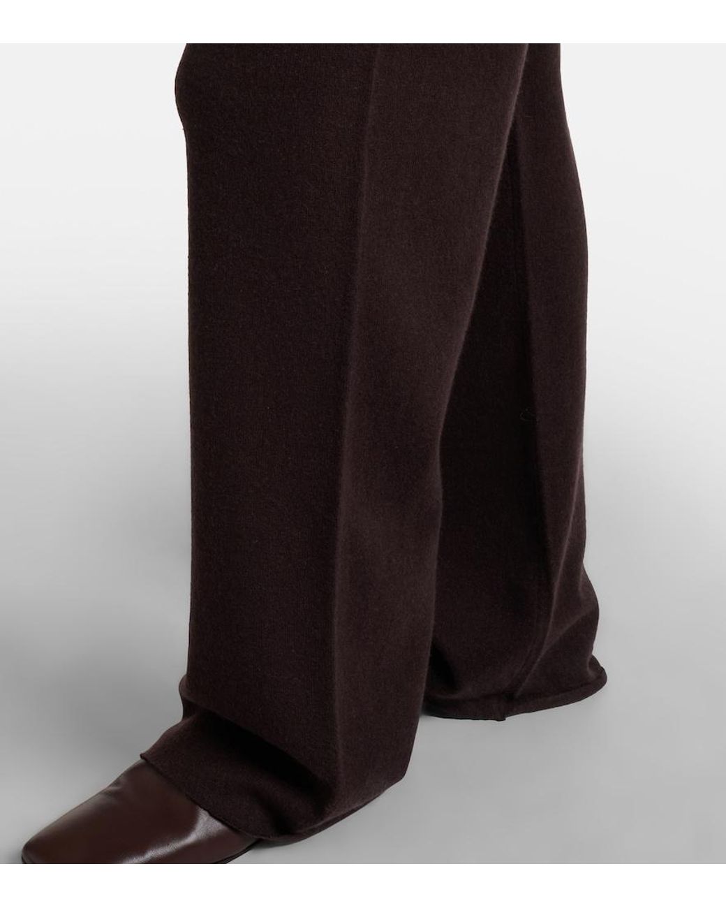 Extreme Cashmere Black Run Cashmere-Blend Sweatpants