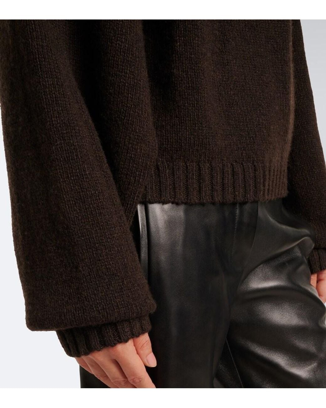 Khaite Black Simone Cashmere Sweater
