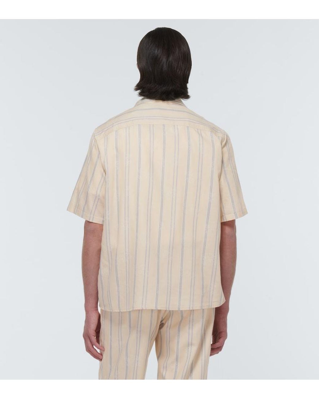 Commas Natural Floral Jacquard Shirt for men