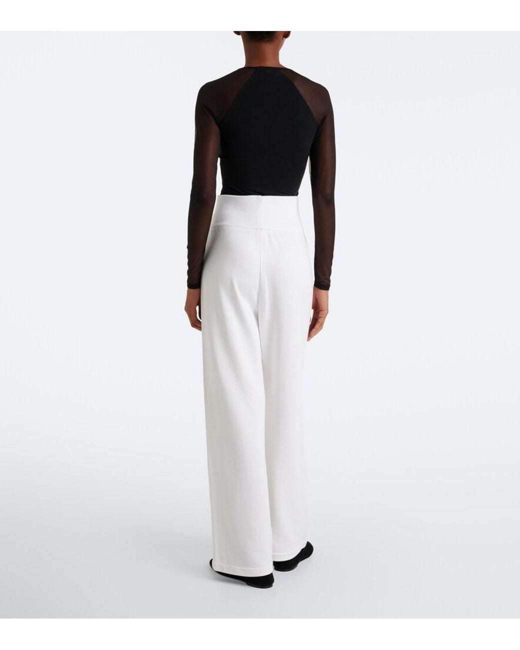 Eres White Duncan Fleece Sweatpants