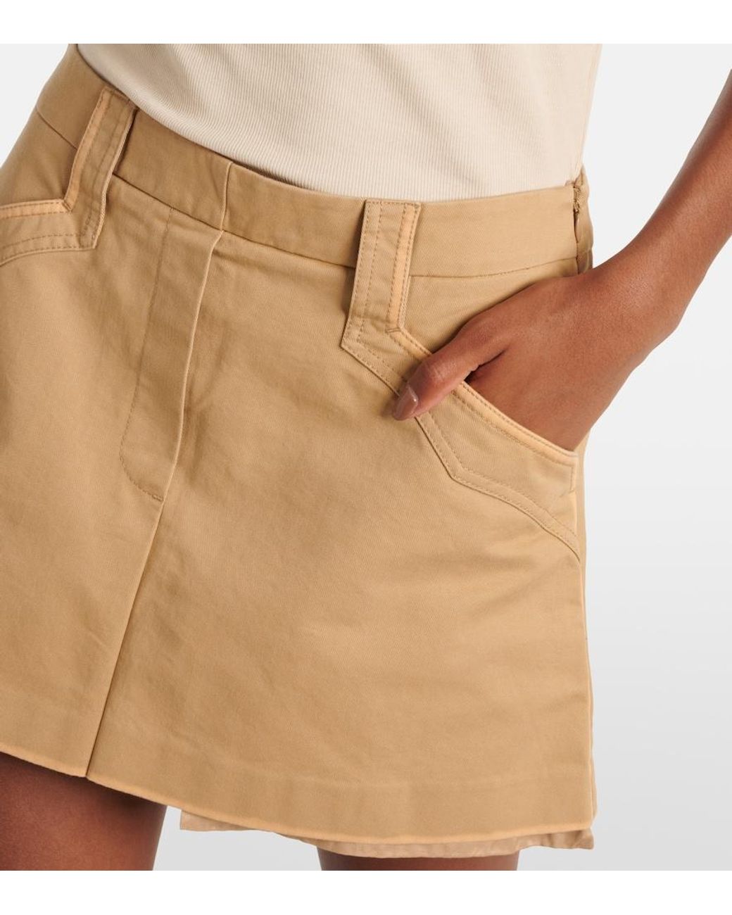 Dorothee Schumacher Natural Perfect Match Cotton Skort