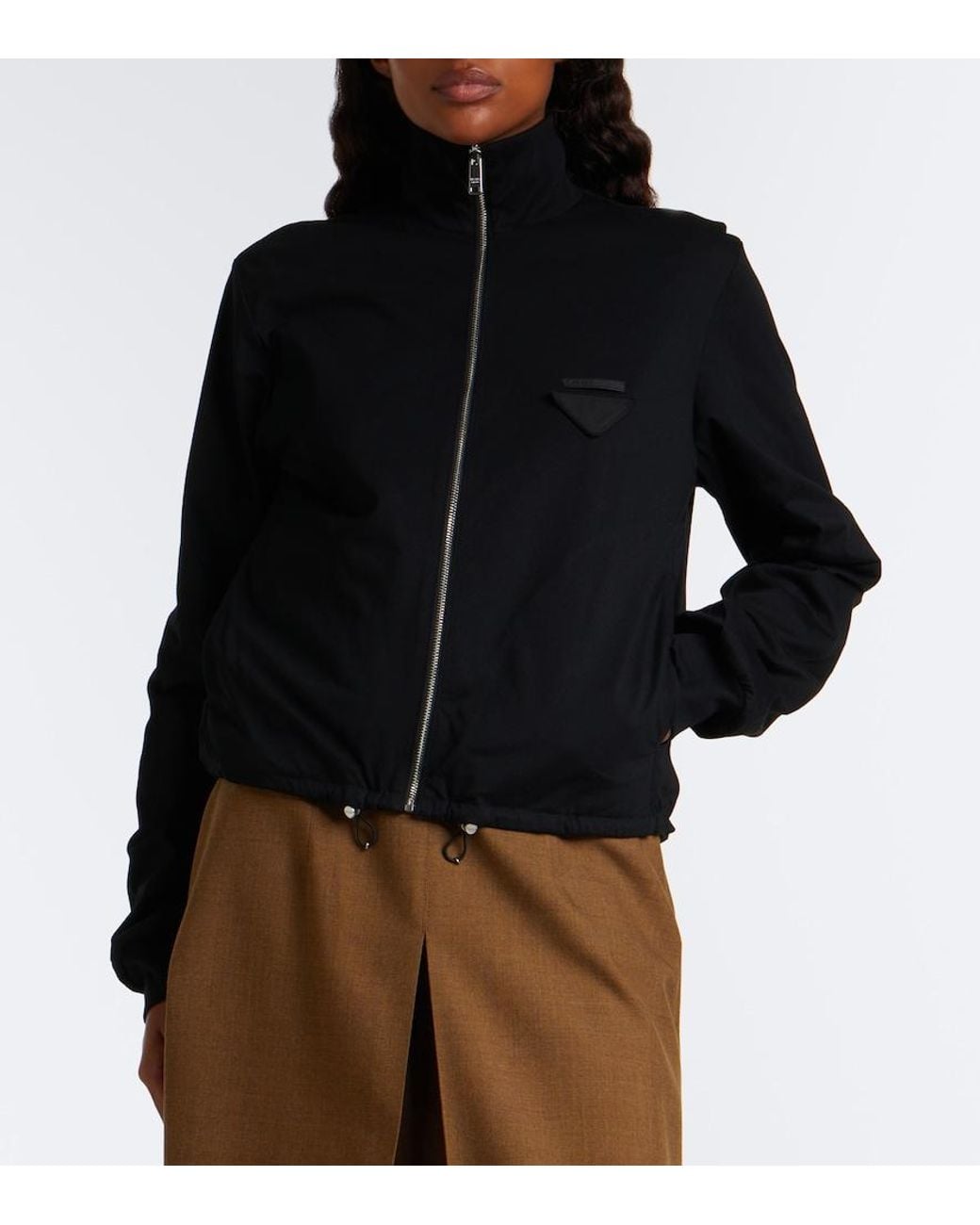 Giacca Blouson di Prada in Black