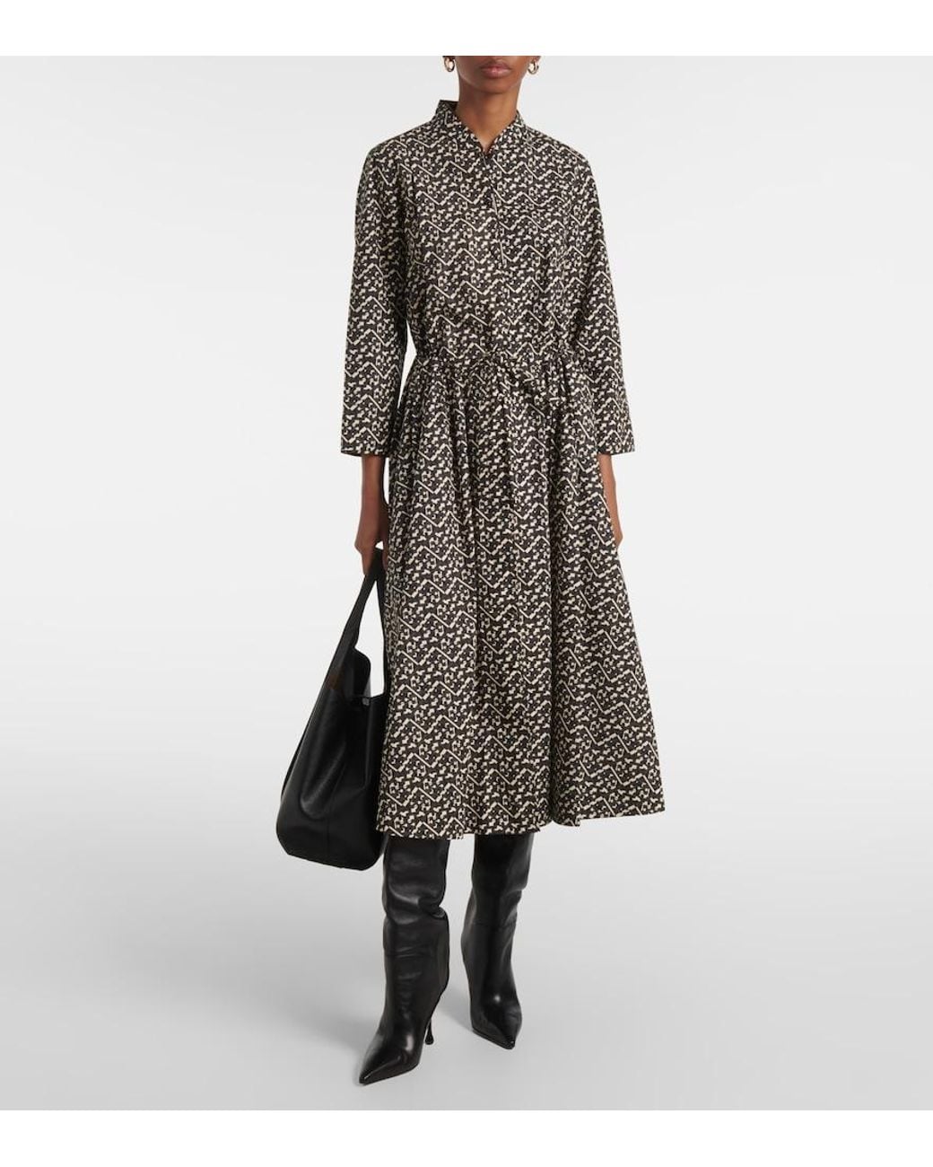 Tory Burch Gray Midi Dresses