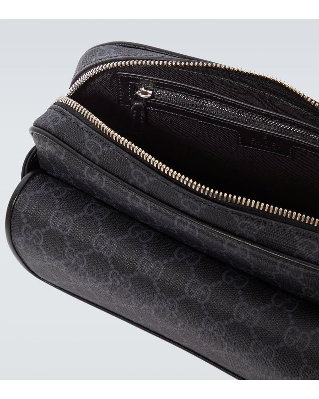 Gucci Messenger Bag GG Supreme Small aus Lederimitat in Schwarz fur Herren Lyst DE