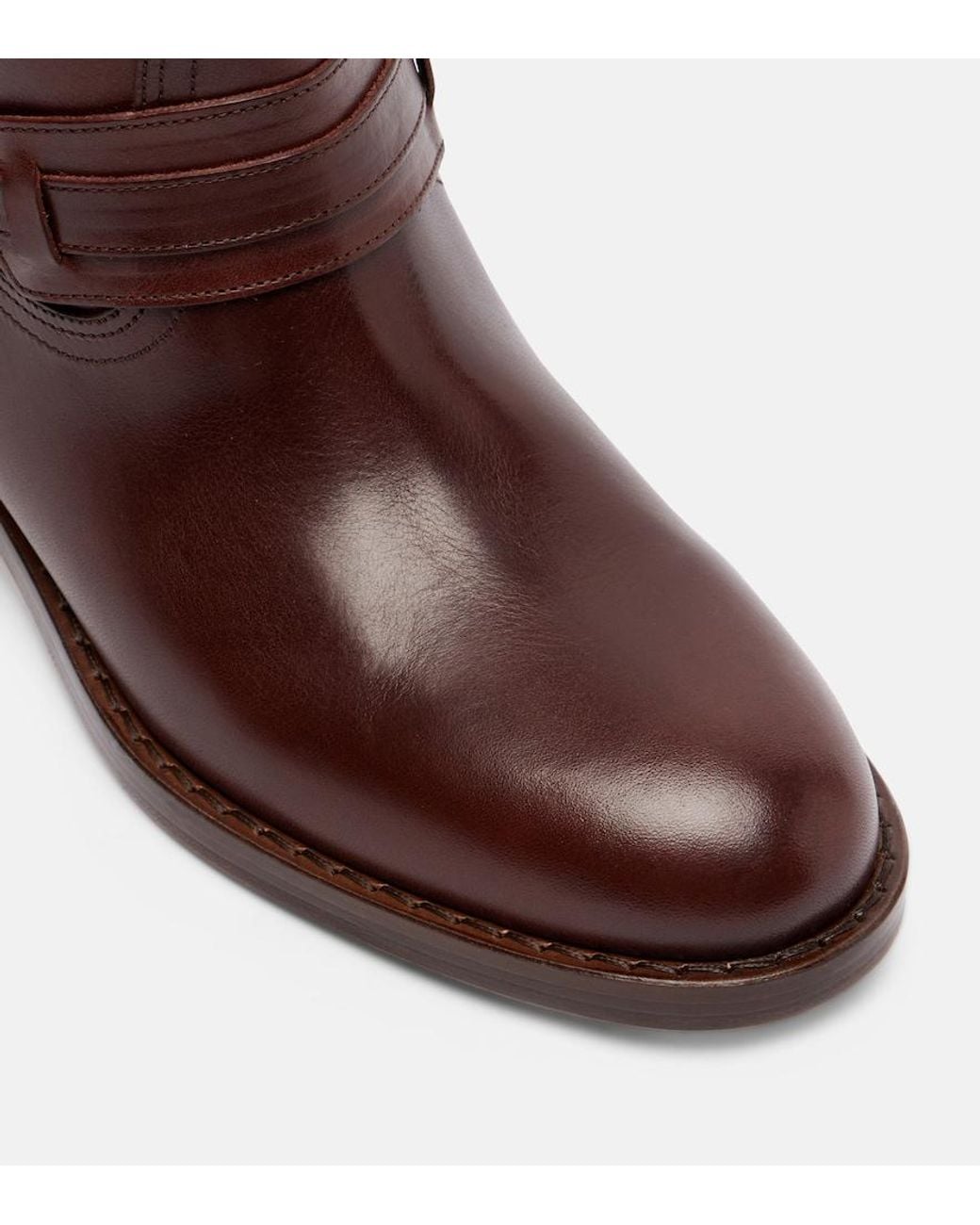 Isabel Marant Brown Ildred 35 Leather Ankle Boots