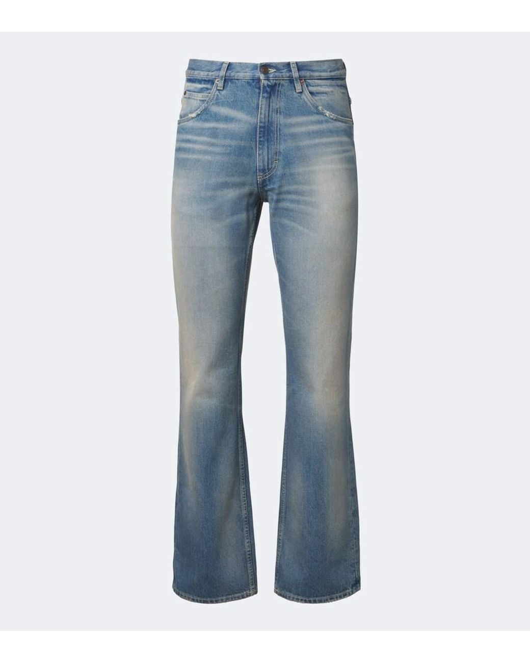 Prada Blue Straight Jeans for men