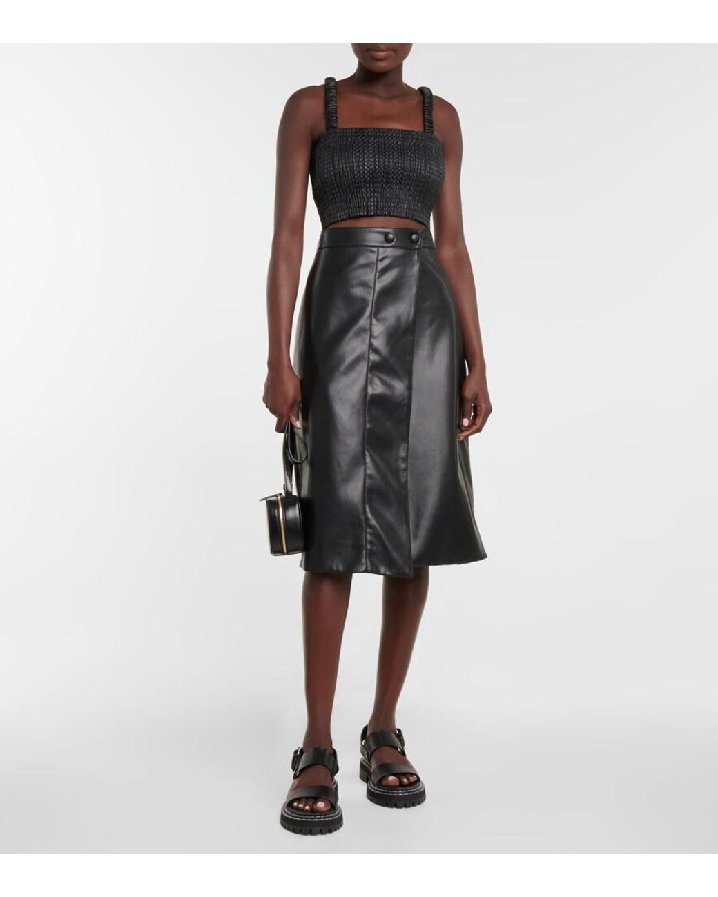 Proenza Schouler Black Label Crop Top