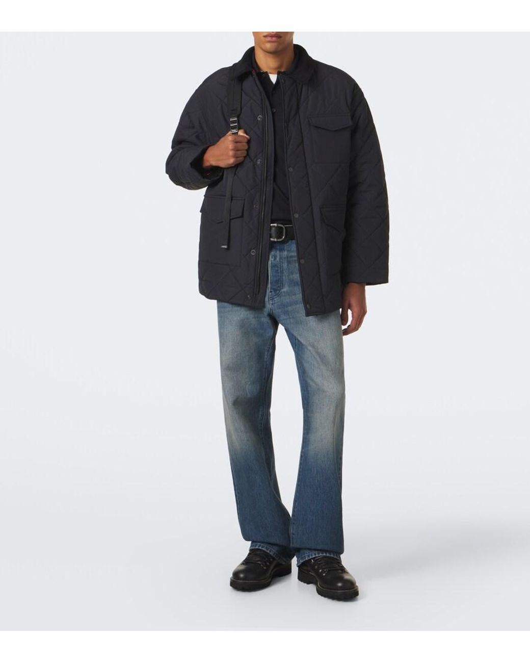 Canada Goose Blue Terra Quilted Jacket for men