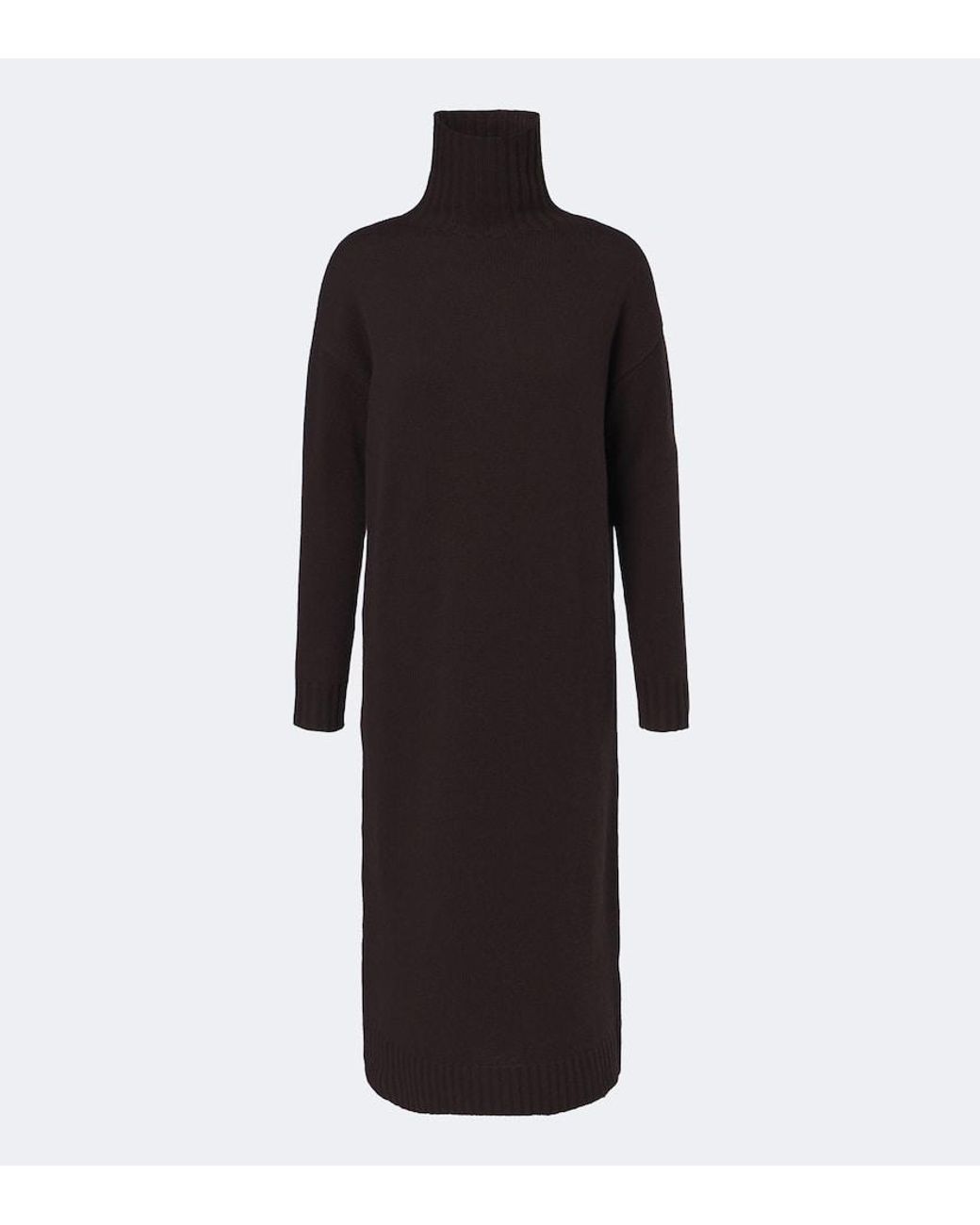 Max Mara Black Wool And Cashmere Sweater Dress