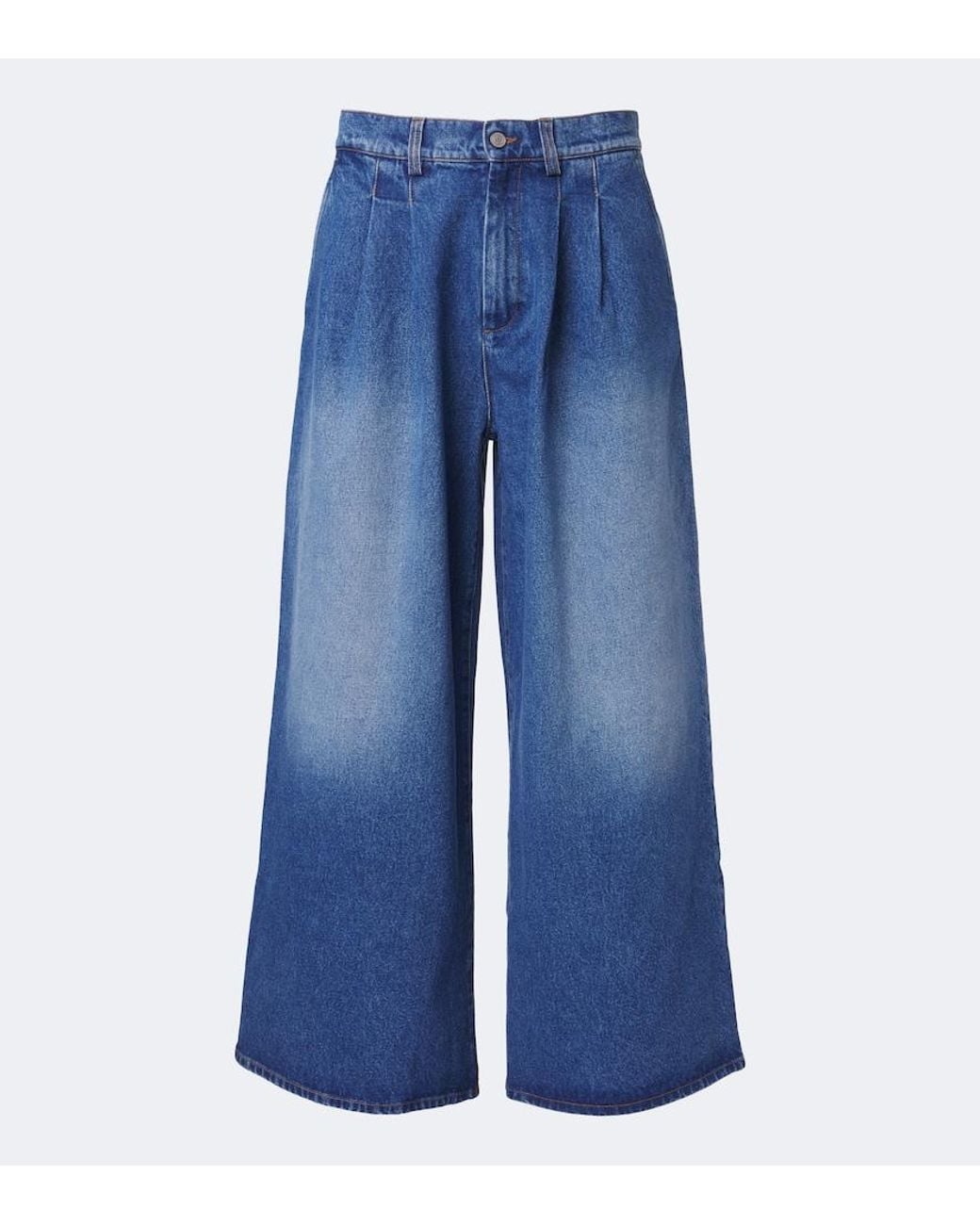 ERL Blue Wide-Leg Jeans for men