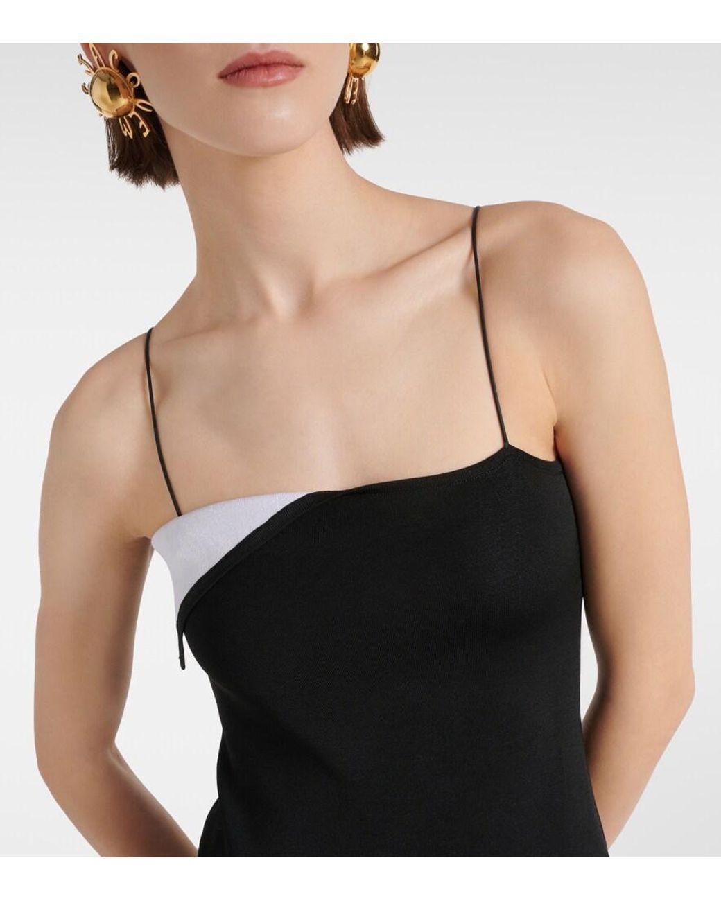 Jacquemus Black La Robe Aro Long Dress