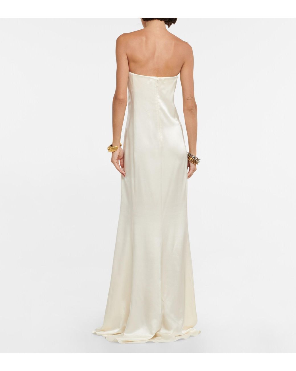 saint laurent 2014 white beaded dress Melbourne Floral Tulle Midi Dress  Lace & Beads
