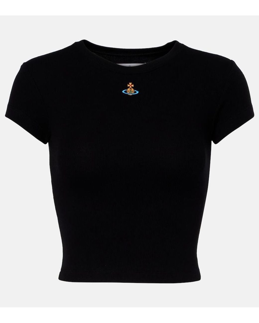 Vivienne Westwood Black Baby Peru Orb Jersey T-Shirt