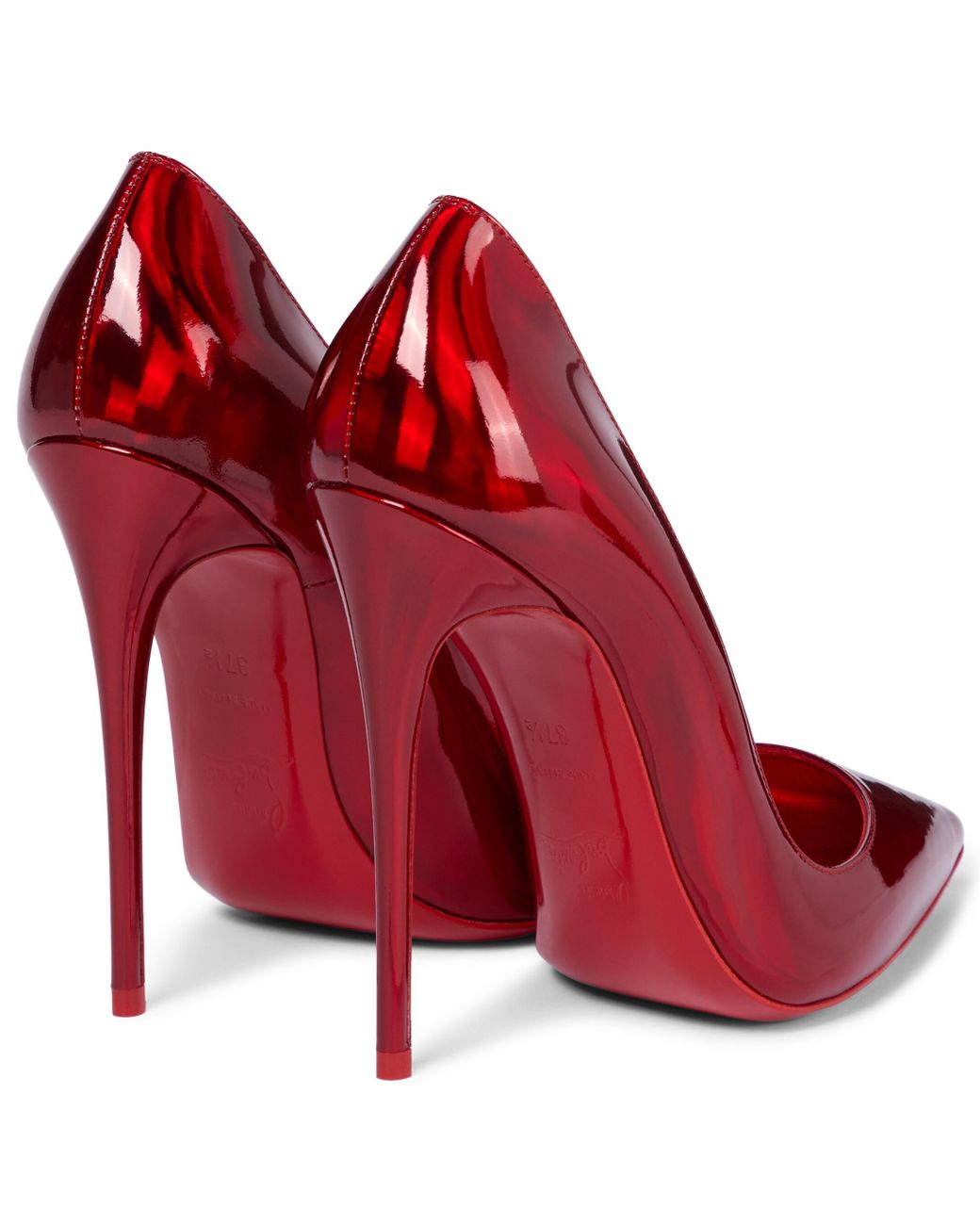 christian louboutin so kate patent red sole pump