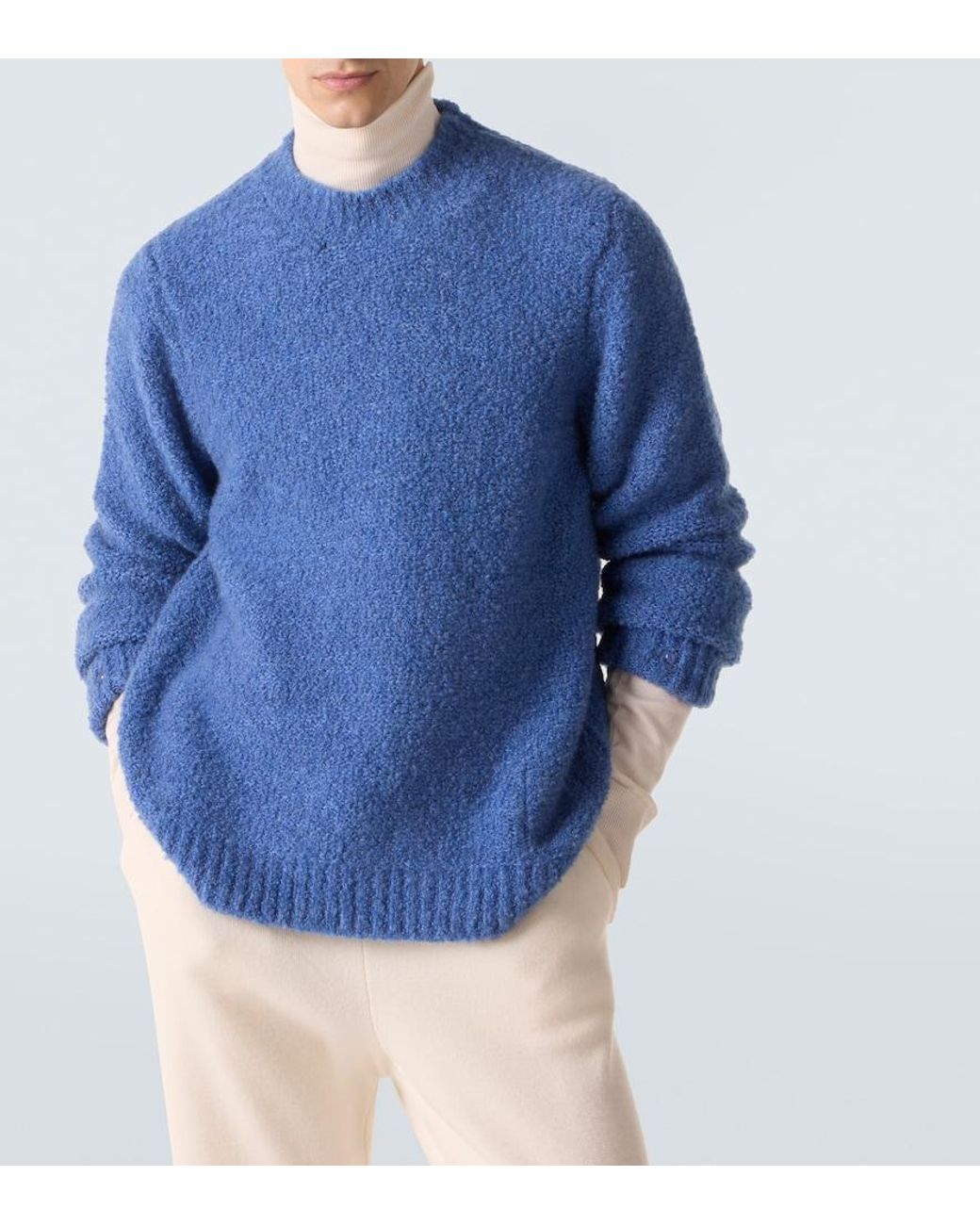 Pullover Cloud di God's True Cashmere in Blue da Uomo