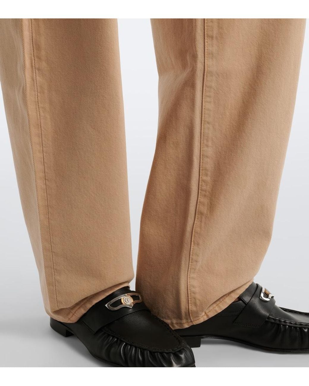 SLVRLAKE Denim Natural Ella Barrel-Leg Jeans