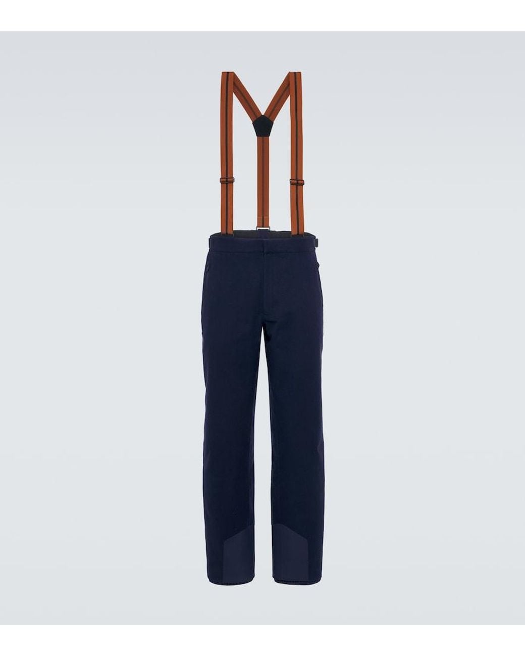 Zegna Blue Cashmere Ski Salopettes for men