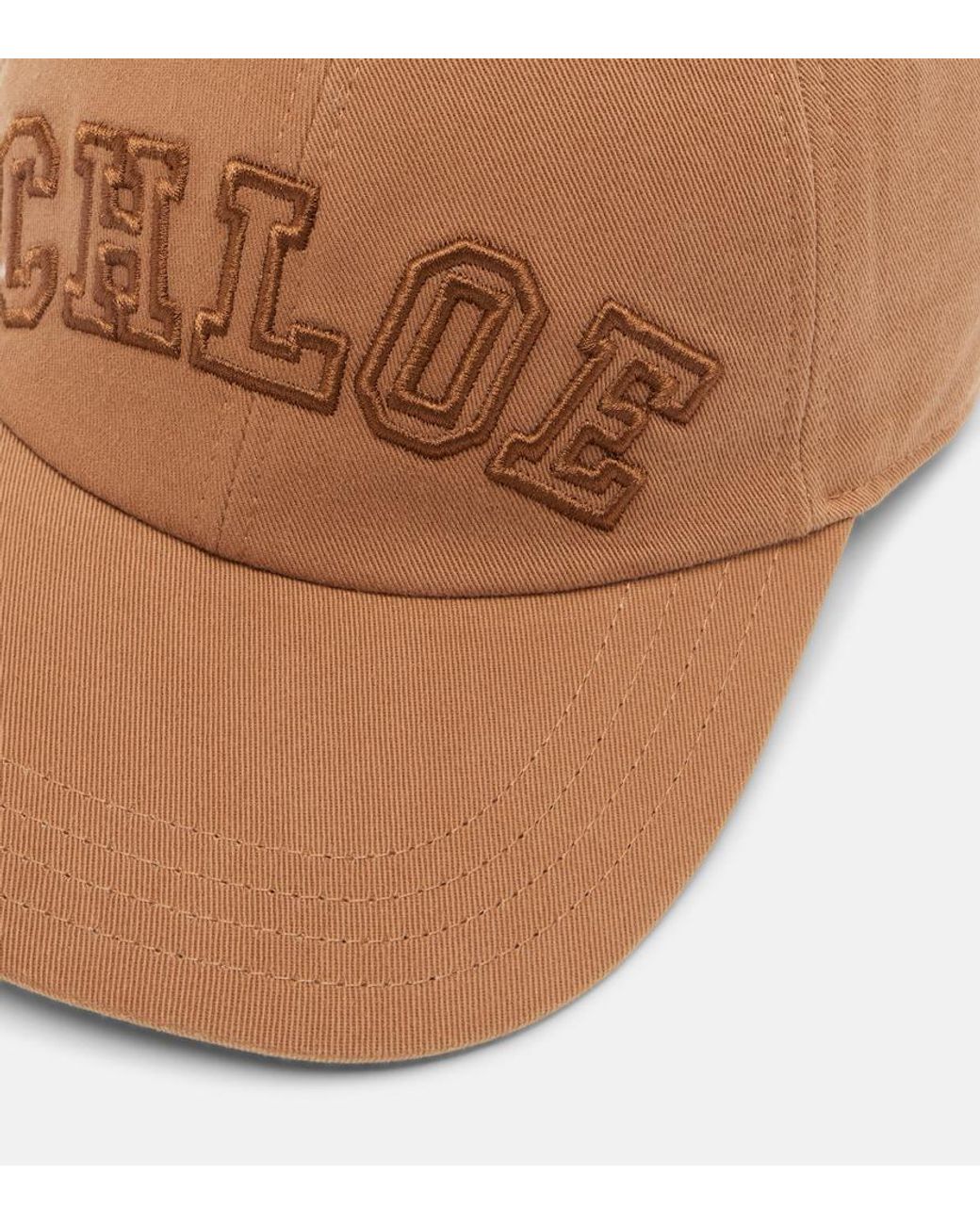 Cappello Da Baseball Signature di Chloé in Natural