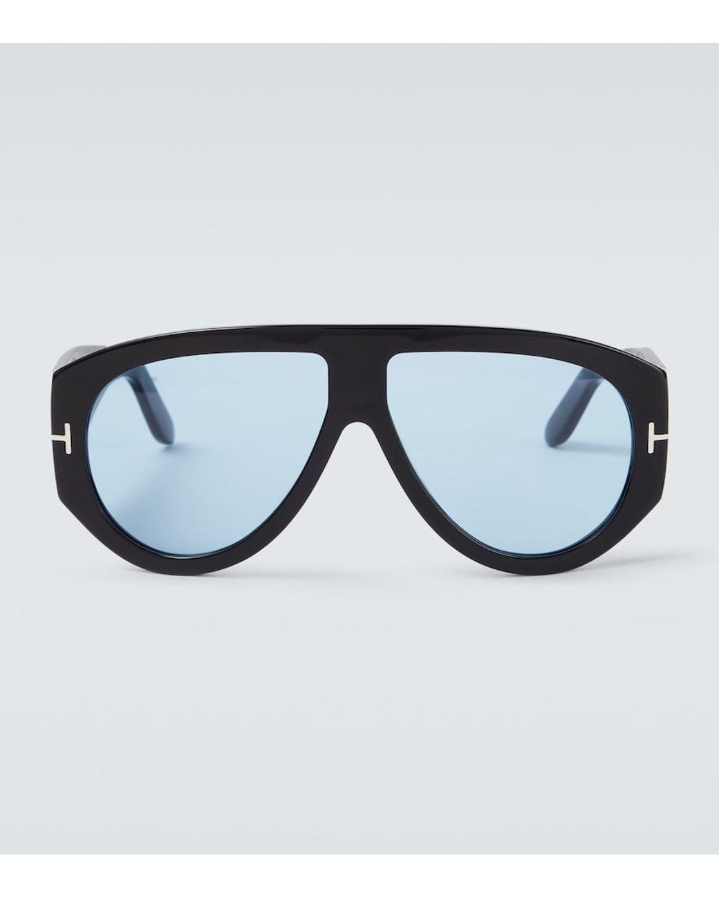 Tom Ford Blue Bronson Aviator Sunglasses for men